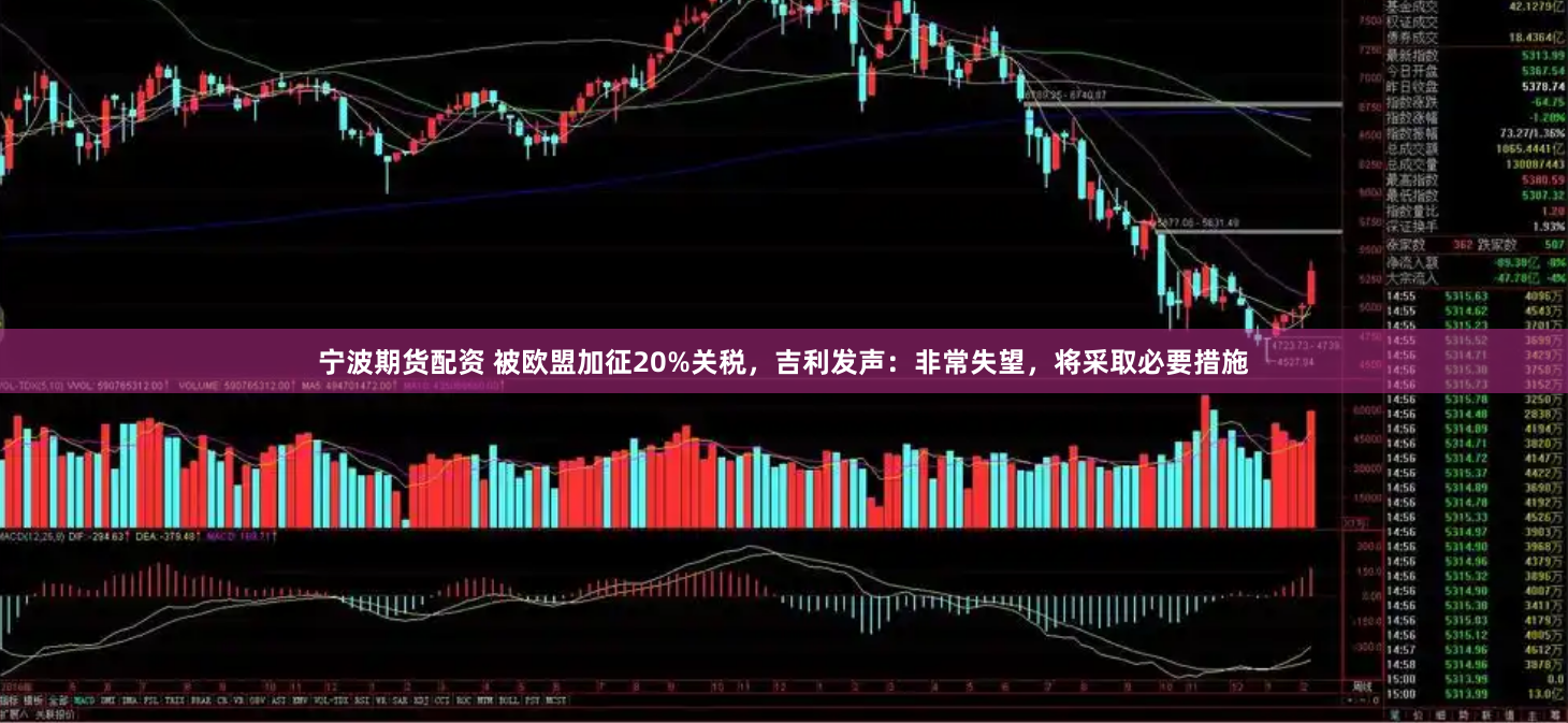 宁波期货配资 被欧盟加征20%关税，吉利发声：非常失望，将采取必要措施